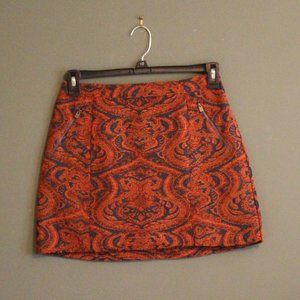 🍂paisley hollister mini skirt🍂